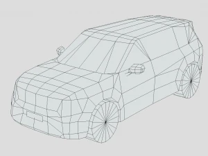 Киа EV9 GT-Лайн 3D Модель