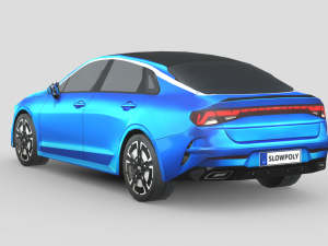 Kia K5 2022 3D-Modell