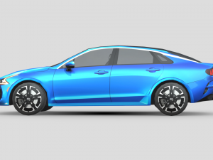 Kia K5 2022 3D-Modell