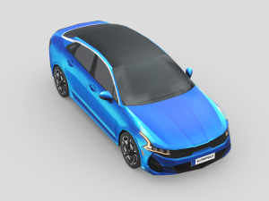 Kia K5 2022 3D-Modell