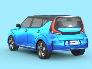 Kia Soul 2023 3D Model