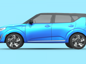 Kia Soul 2023 3D 模型