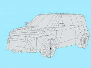 Kia Soul 2023 3D 模型
