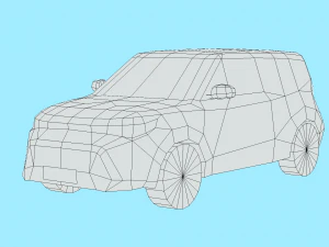 Kia Soul 2023 3D Model