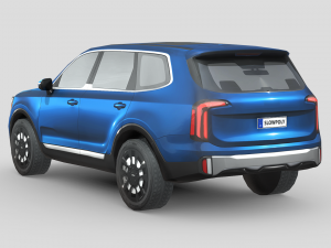 Kia Telluride 2023 Modèle 3D