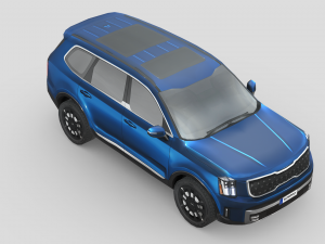 Kia Telluride 2023 Modèle 3D