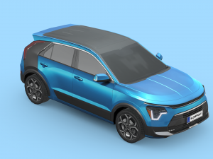 Kia Niro 2023 Model 3D
