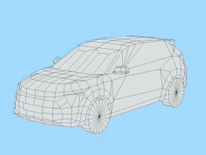 Kia Niro 2023 Model 3D