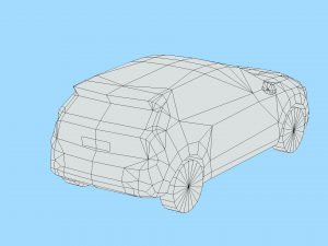 Kia Niro 2023 Model 3D