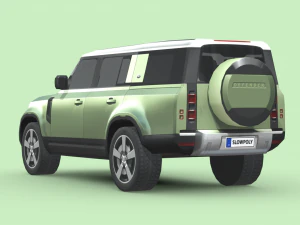 Land Rover Defender 130 3D Model