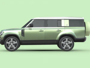 Land Rover Defender 130 3D Model
