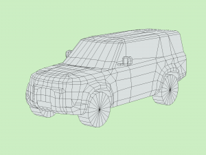 Land Rover Defender 130 3Dモデル