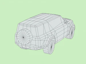 Land Rover Defender 130 3D Model