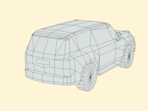 Lexus GX Overtrail 2024 3D Model