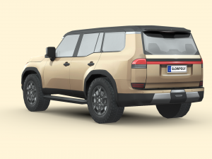 Lexus GX Overtrail 2024 Model 3D