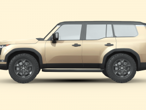 Lexus GX Overtrail 2024 Model 3D