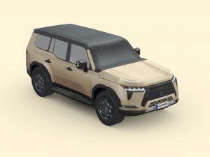 Lexus GX Overtrail 2024 Model 3D