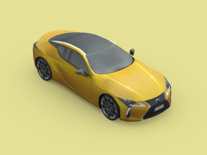 Lexus LC 500 Modelo 3D