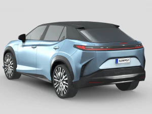 Lexus RZ 450e 2023 3D Model