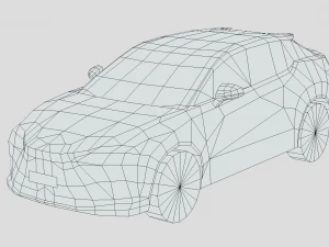 Lexus RZ 450e 2023 3D Model