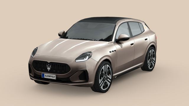 Maserati Grecale Folgore Modèle 3D .c4d .max .obj .3ds .fbx .stl .blend 