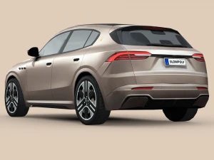 Maserati Grecale Folgore 3D Model