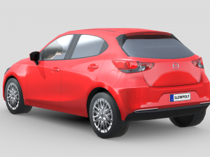 Mazda 2 2020 3D Модель