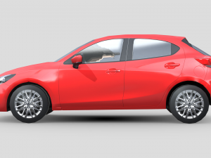 Mazda 2 2020 3D Модель