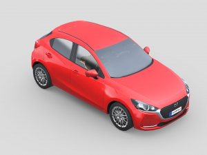 Mazda 2 2020 3D Модель