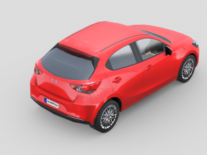 Mazda 2 2020 3D Модель