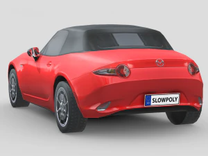 Mazda MX5 2014 3D Model