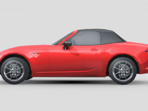 Mazda MX5 2014 3D Model