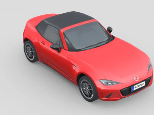 Mazda MX5 2014 3D Model