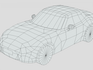 Mazda MX5 2014 3D 模型