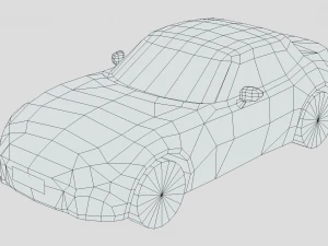 Mazda MX5 2014 3D Model