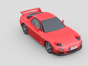 Mazda RX-7 1999 3D Model