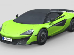 McLaren 600LT 2019 Modelo 3D