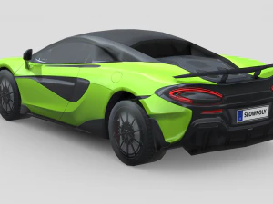 McLaren 600LT 2019 3D Model