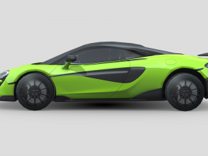 McLaren 600LT 2019 Modello 3D