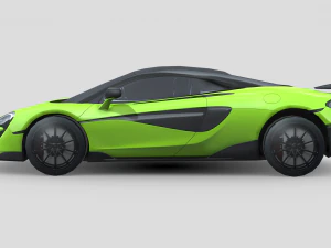 McLaren 600LT 2019 3D Model