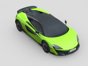 McLaren 600LT 2019 3D Model