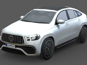 Mercedes Benz AMG GLE 63 Coupé 2021 Modello 3D