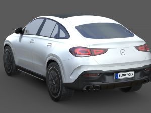 Mercedes Benz AMG GLE 63 Coupe 2021 3D Модель
