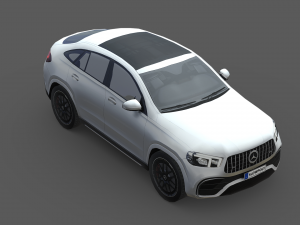 Mercedes Benz AMG GLE 63 Coupe 2021 3D Модель