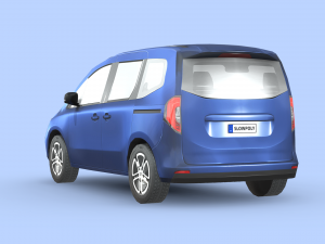 Mercedes-Benz EQT 3D मॉडल