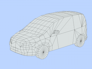 Mercedes-Benz EQT 3D मॉडल