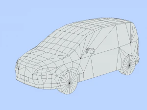 Mercedes-Benz EQT 3D Model