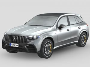Mercedes Benz GLC63 AMG 3D Model