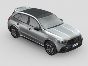 Mercedes Benz GLC63 AMG 3D Модель