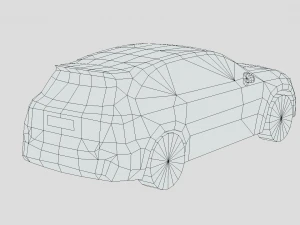 Mercedes Benz GLC63 AMG 3D Model